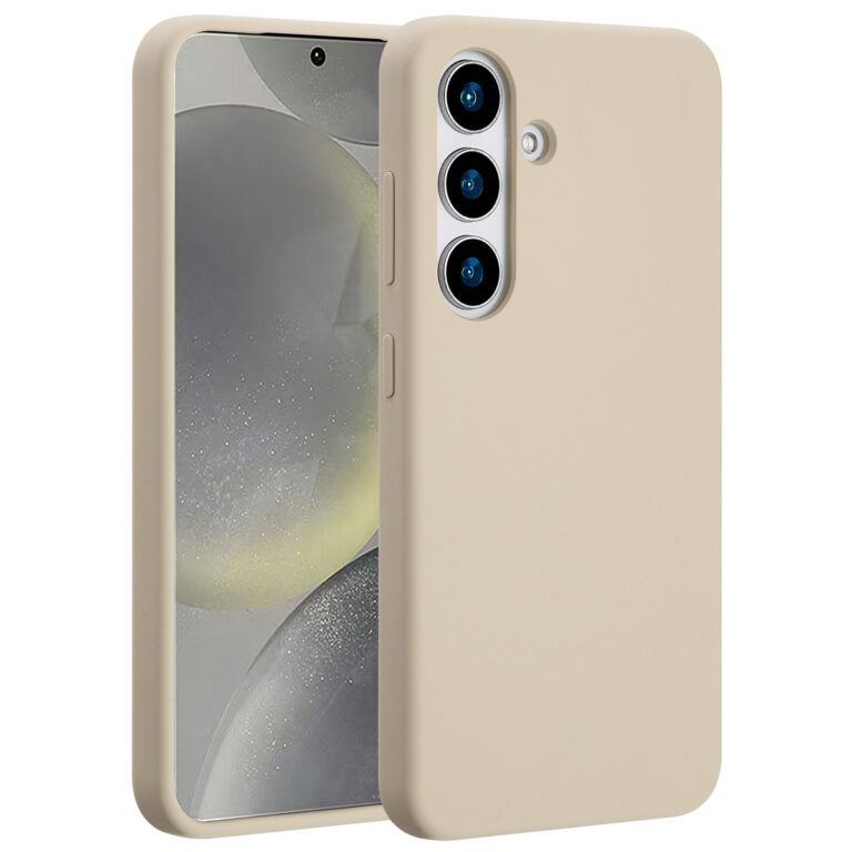 Accezz Liquid Silicone Backcover met MagSafe Samsung Galaxy S25 - Stone - Afbeelding 10