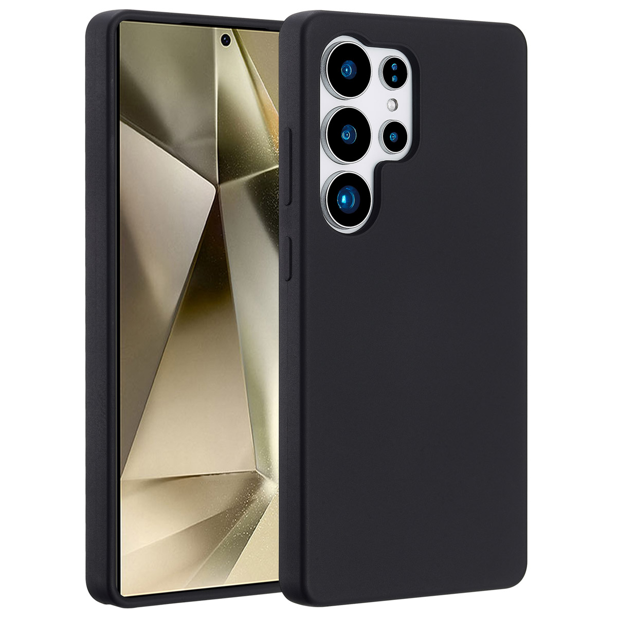 Accezz Liquid Silicone Backcover met MagSafe Samsung Galaxy S25 Ultra - Zwart - Afbeelding 4