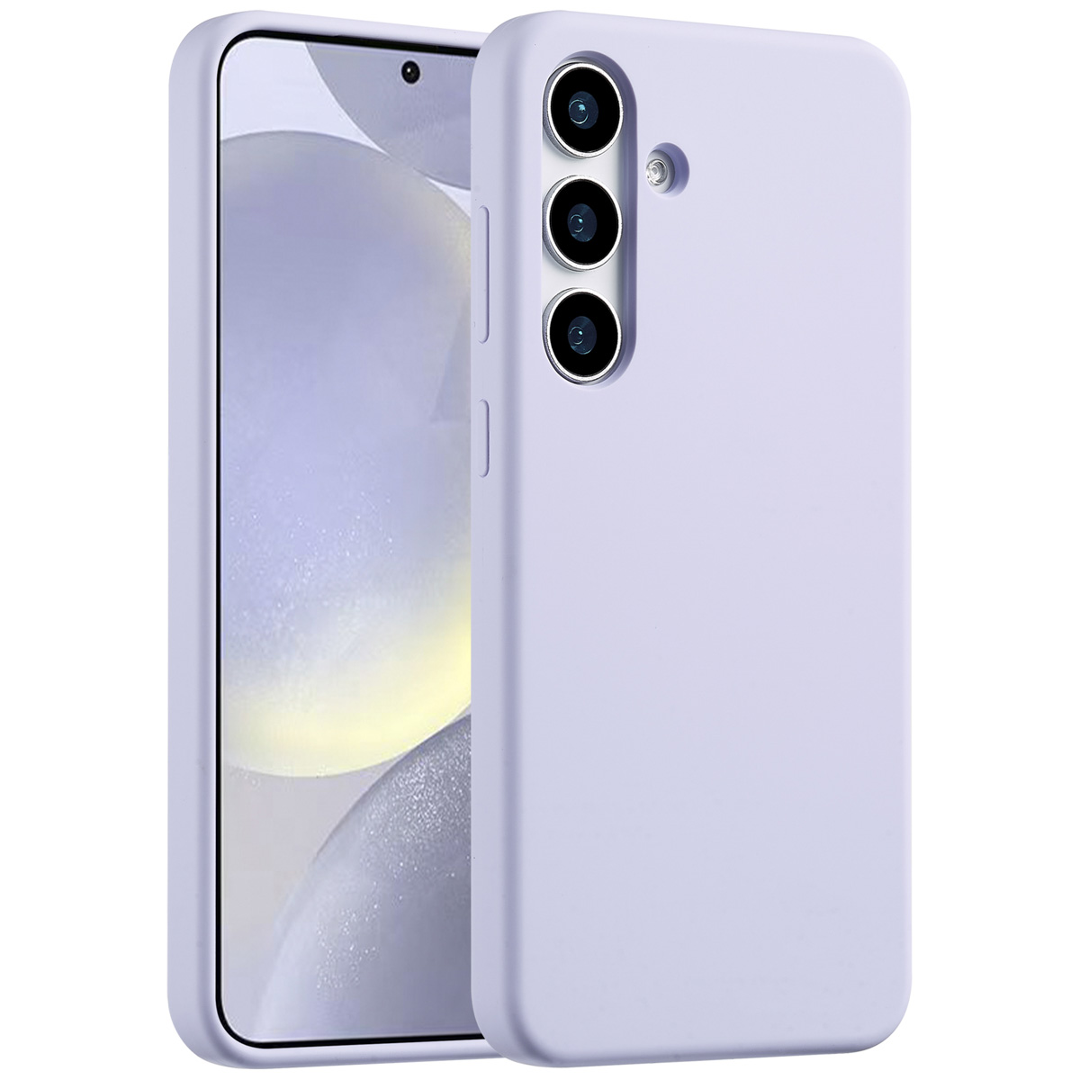 Accezz Liquid Silicone Backcover Samsung Galaxy S25 Plus - Paars - Afbeelding 2