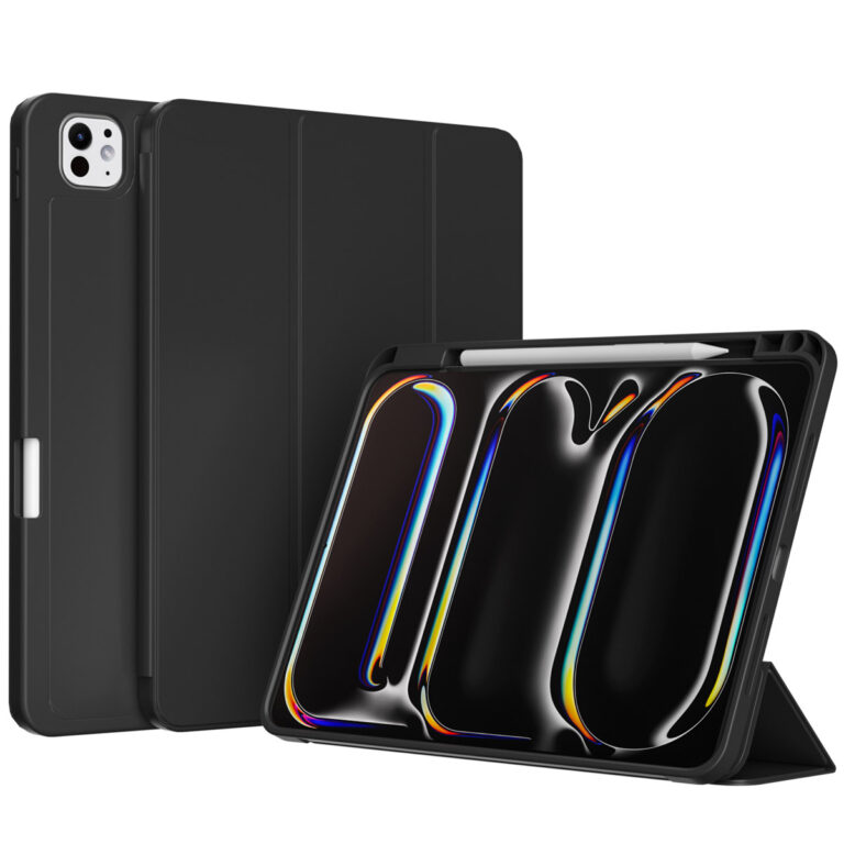 Accezz Smart Silicone Bookcase Apple iPad Pro 11 (2024) M4 - Zwart - Afbeelding 10