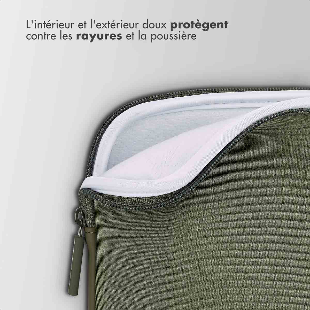 Accezz Basis Laptop hoes 13-14 inch - Laptopsleeve - Groen - Afbeelding 9