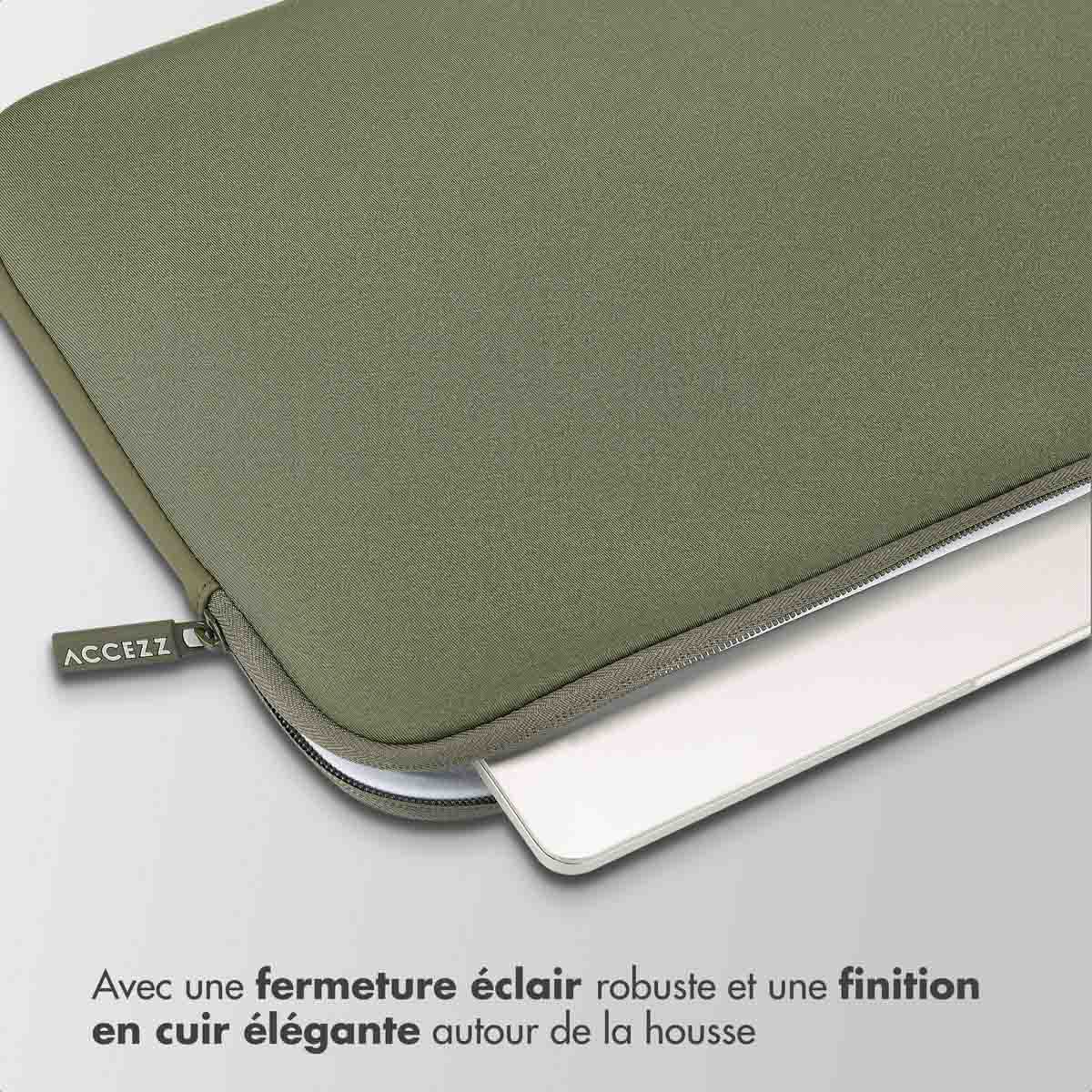 Accezz Basis Laptop hoes 15-16 inch - Laptopsleeve - Groen - Afbeelding 10