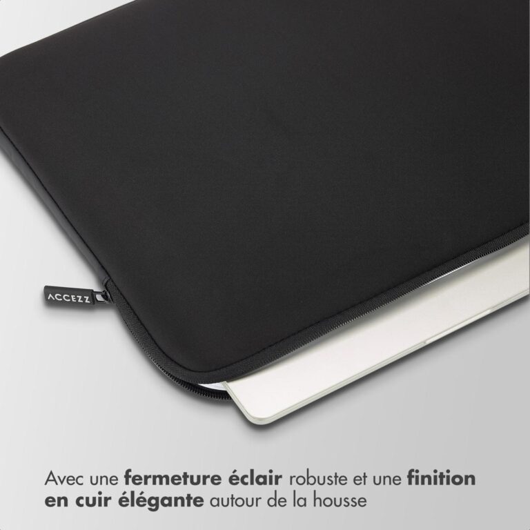 Accezz Basis Laptop hoes 17 inch - Laptopsleeve - Zwart - Afbeelding 10