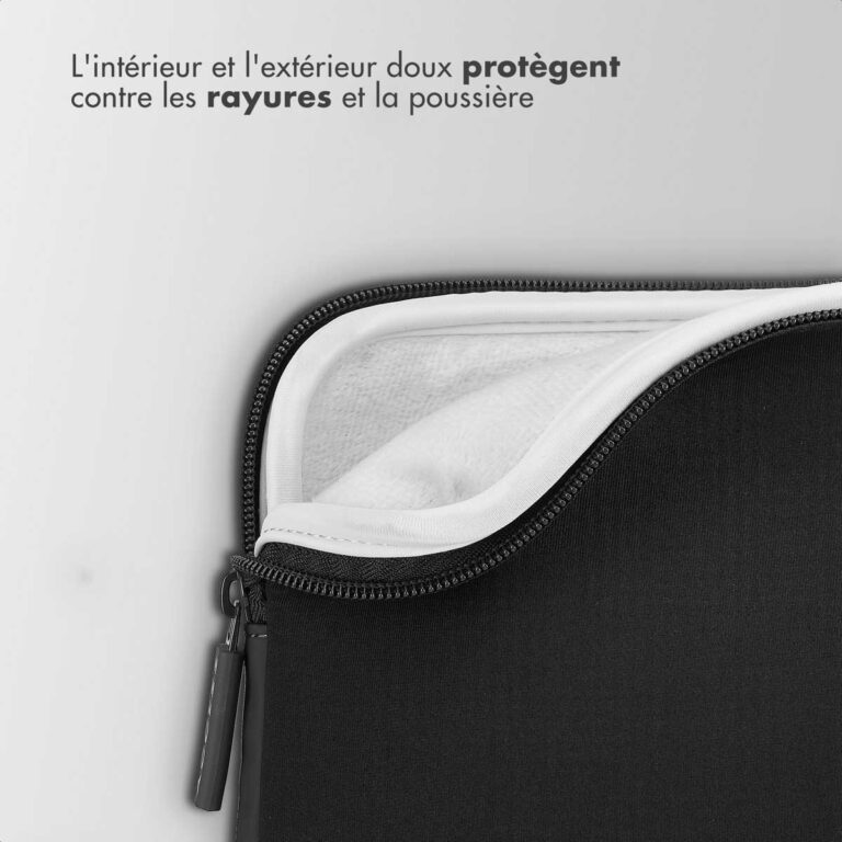 Accezz Basis Laptop hoes 17 inch - Laptopsleeve - Zwart - Afbeelding 9
