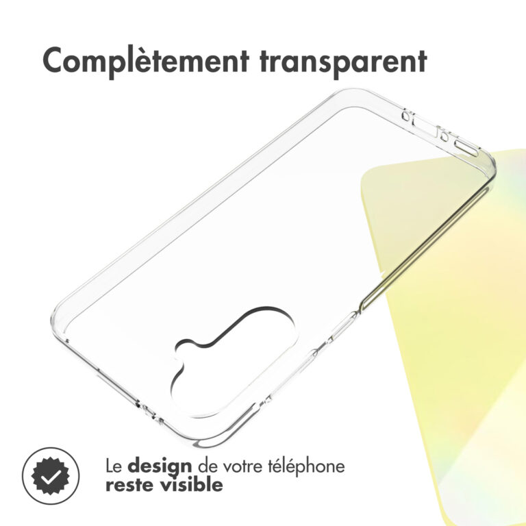 Accezz Clear Backcover Samsung Galaxy A36 - Transparant - Afbeelding 9