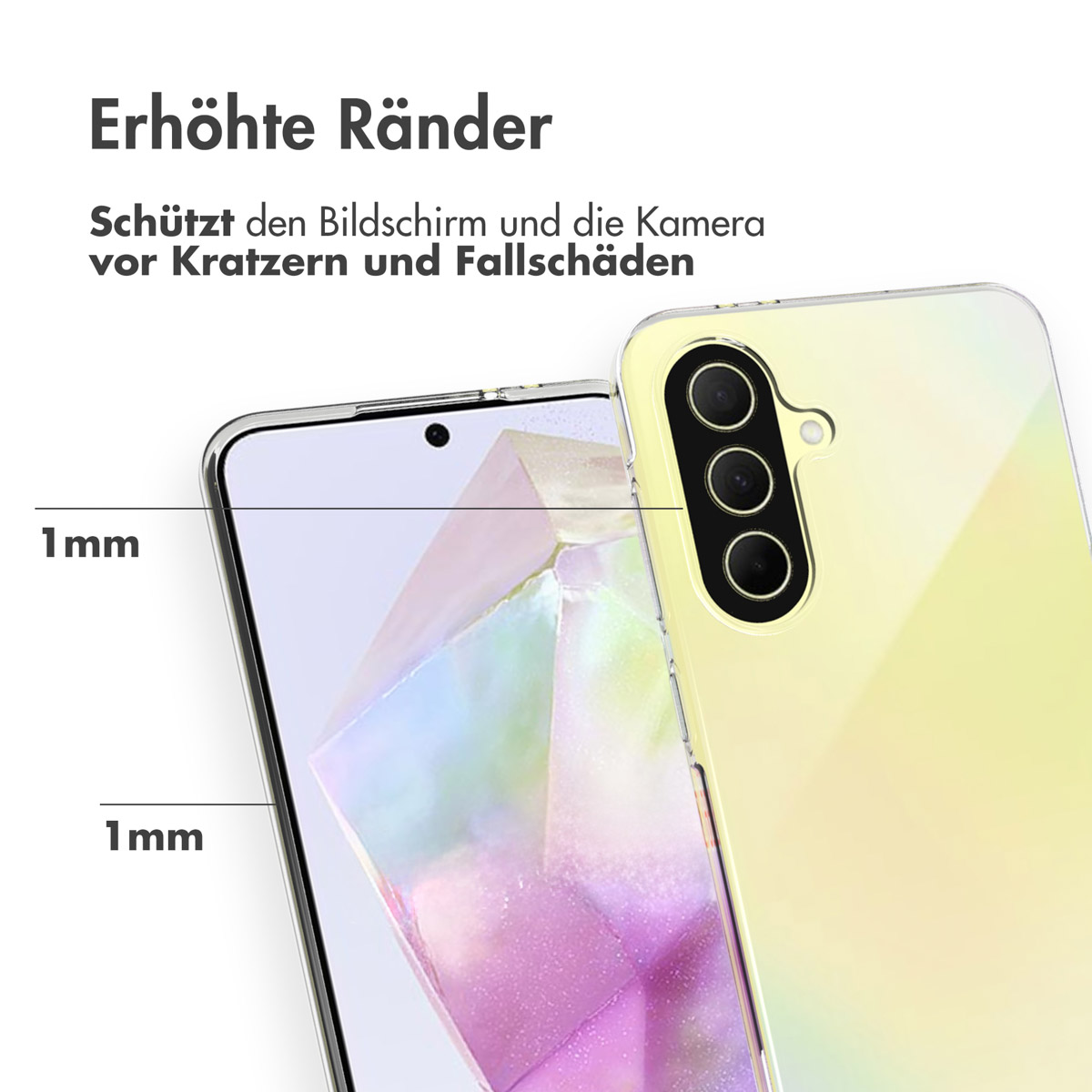 Accezz Clear Backcover Samsung Galaxy A36 - Transparant - Afbeelding 7