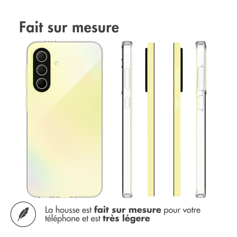 Accezz Clear Backcover Samsung Galaxy A36 - Transparant - Afbeelding 7