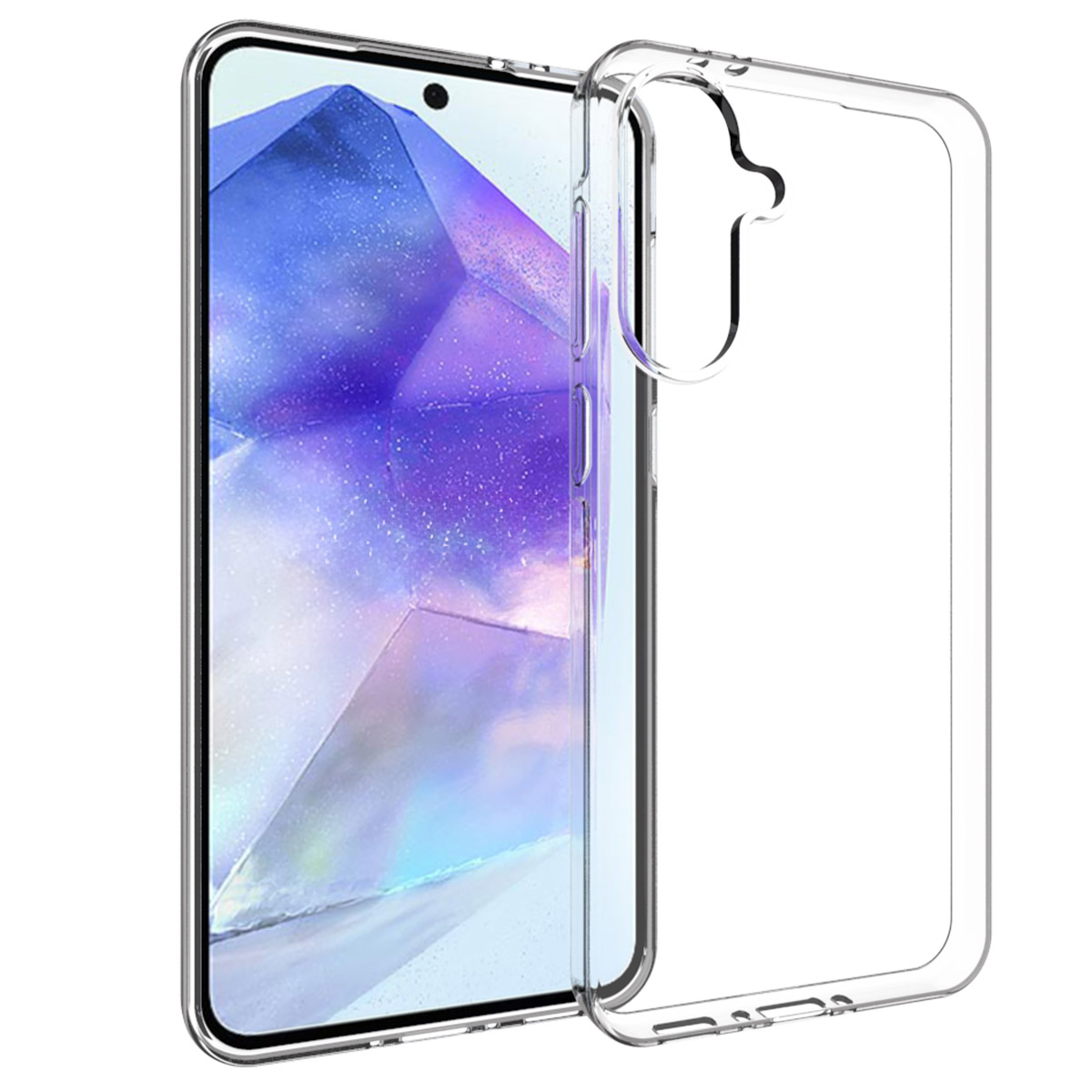 Accezz Clear Backcover Samsung Galaxy A56 - Transparant - Afbeelding 2