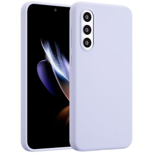 Accezz Liquid Silicone Backcover Samsung Galaxy A36 / A56 - Paars