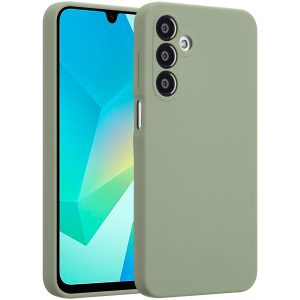 Accezz Liquid Silicone Backcover Samsung Galaxy A16 - Cooper Green