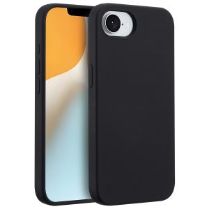 Accezz Liquid Silicone Backcover met MagSafe Apple iPhone 16e - Zwart