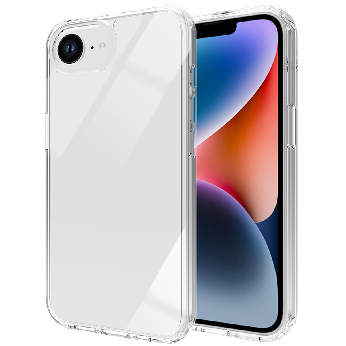 Accezz Xtreme Impact Backcover Apple iPhone 16e - Transparant - Afbeelding 2