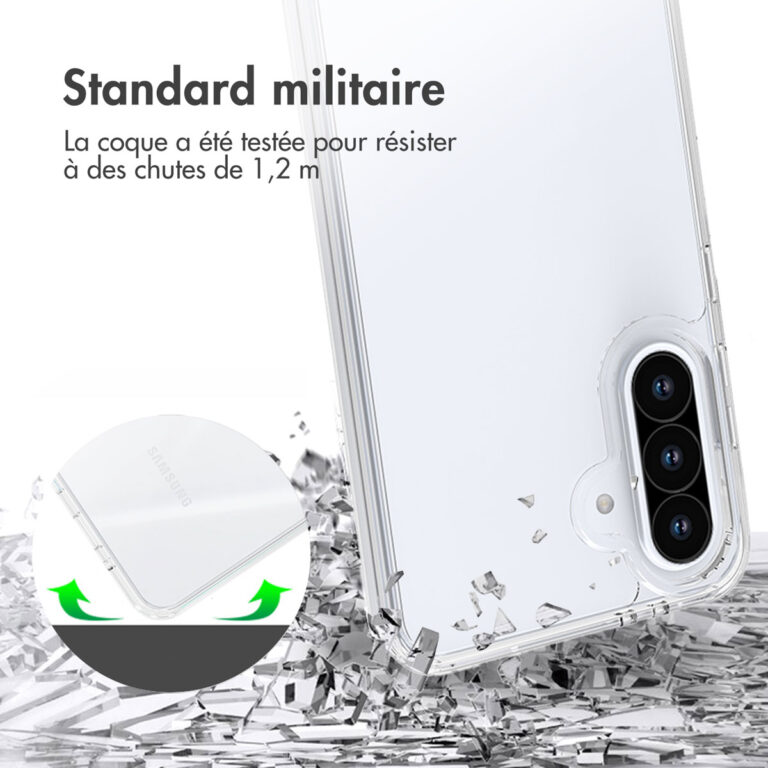 Accezz Xtreme Impact Backcover Samsung Galaxy A36 - Transparant - Afbeelding 7