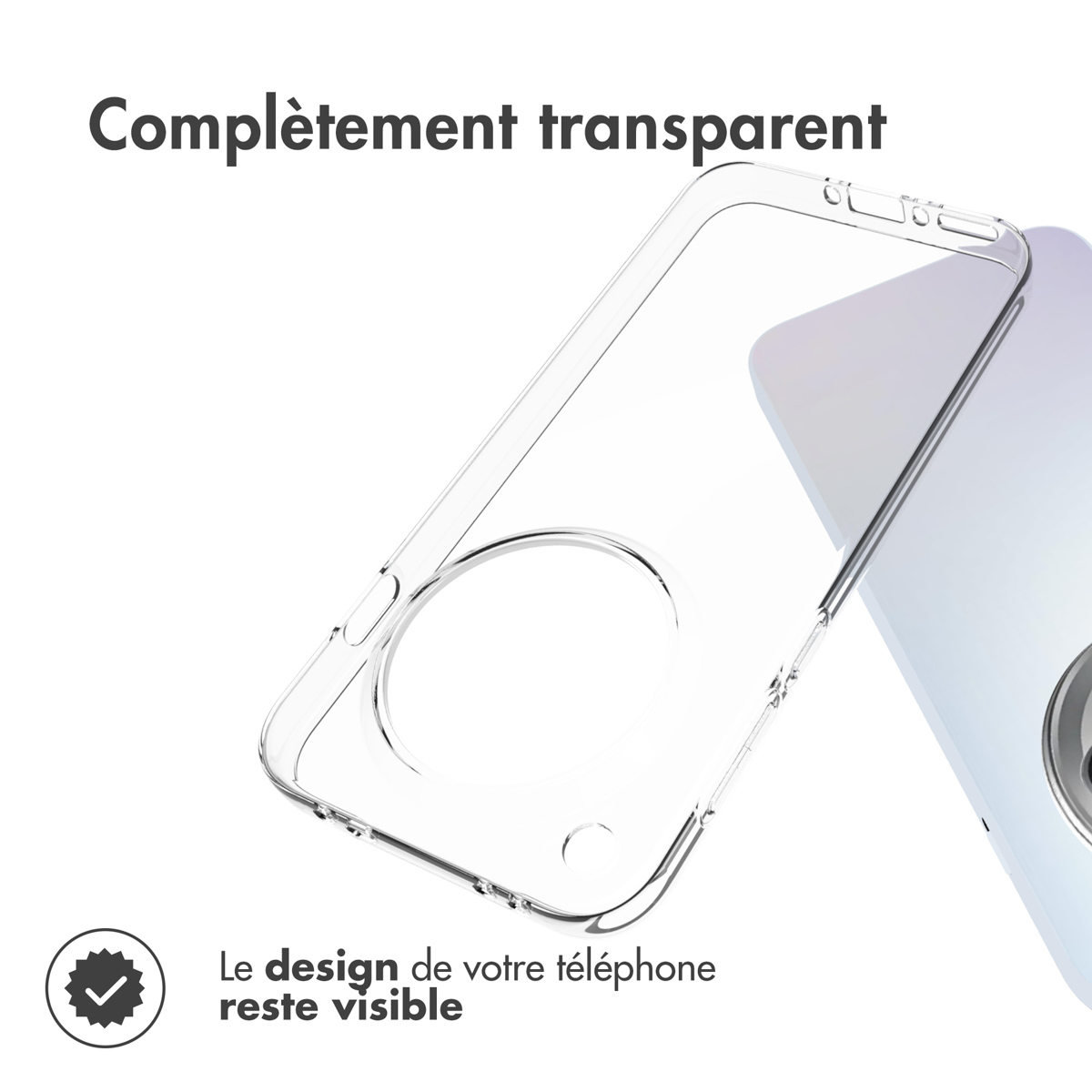 Accezz Clear Backcover Oppo Find X8 Pro - Transparant - Afbeelding 5