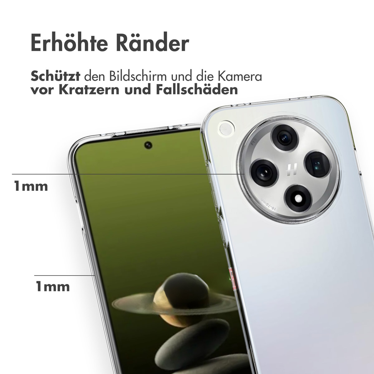 Accezz Clear Backcover Oppo Find X8 Pro - Transparant - Afbeelding 7