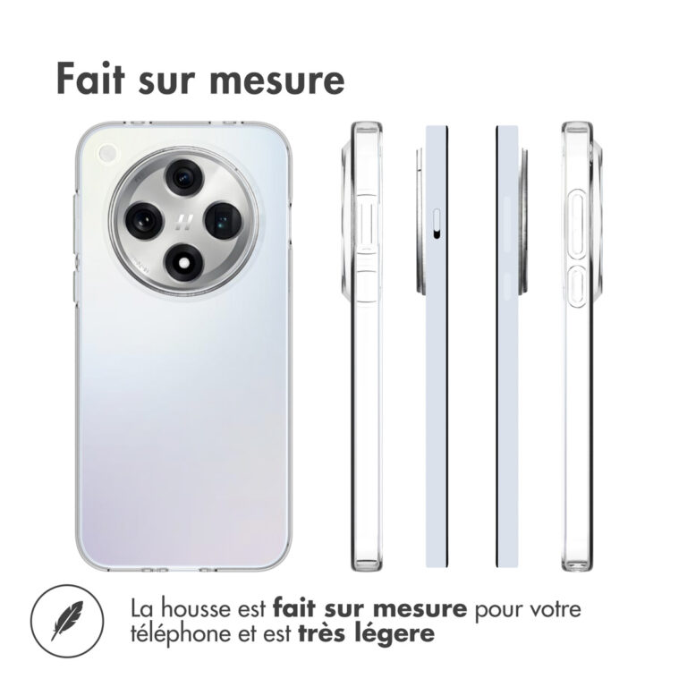 Accezz Clear Backcover Oppo Find X8 Pro - Transparant - Afbeelding 7