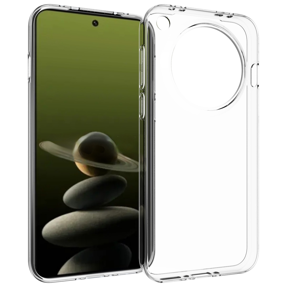 Accezz Clear Backcover Oppo Find X8 Pro - Transparant - Afbeelding 2