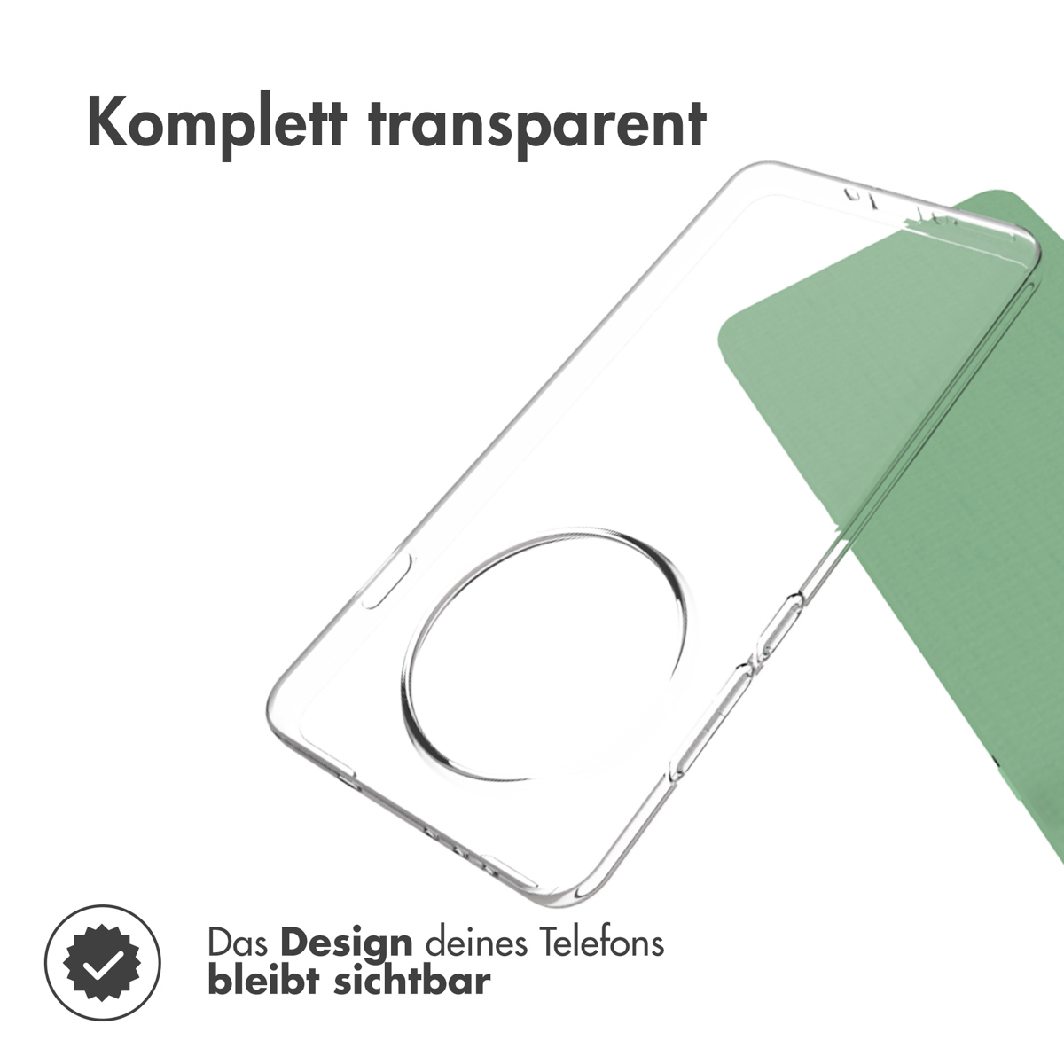 Accezz Clear Backcover OnePlus 13 - Transparant - Afbeelding 4