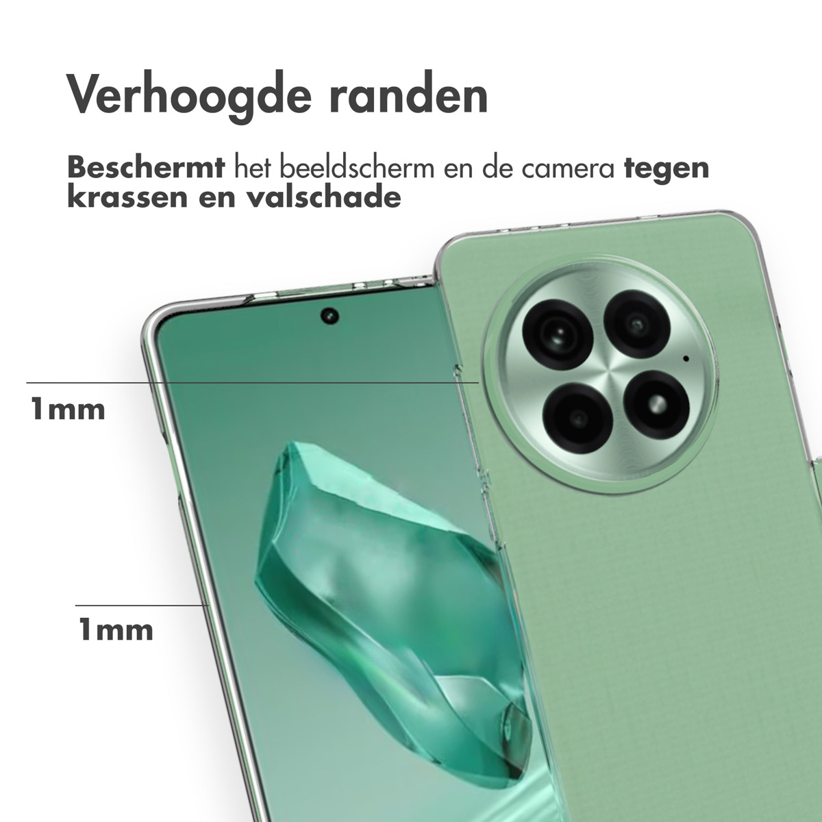 Accezz Clear Backcover OnePlus 13 - Transparant - Afbeelding 9