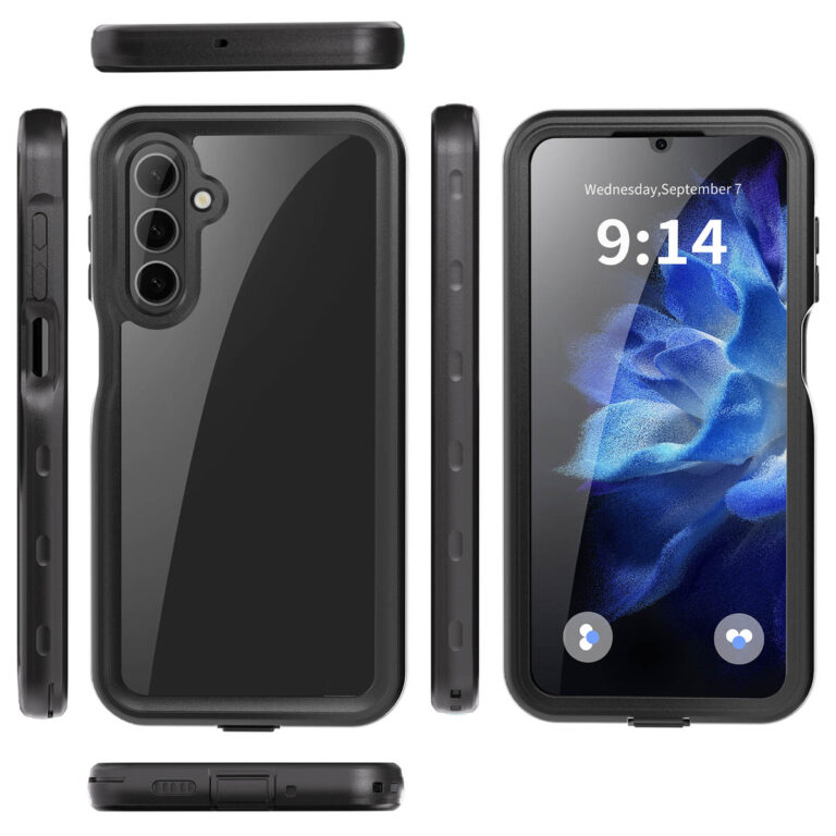 Redpepper Dot Plus Waterproof Backcover Samsung Galaxy A16 - Zwart - Afbeelding 2