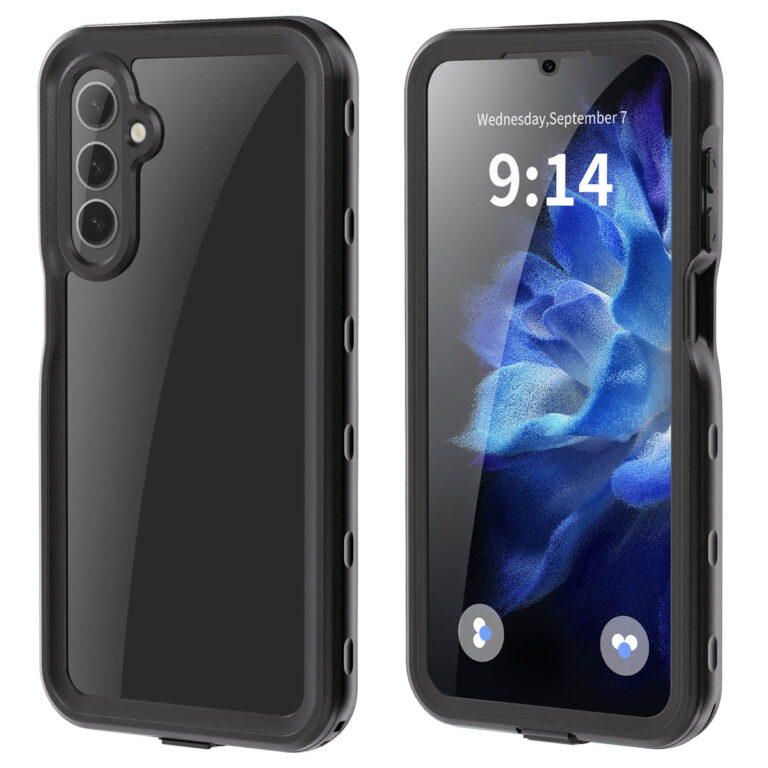 Redpepper Dot Plus Waterproof Backcover Samsung Galaxy A16 - Zwart - Afbeelding 4