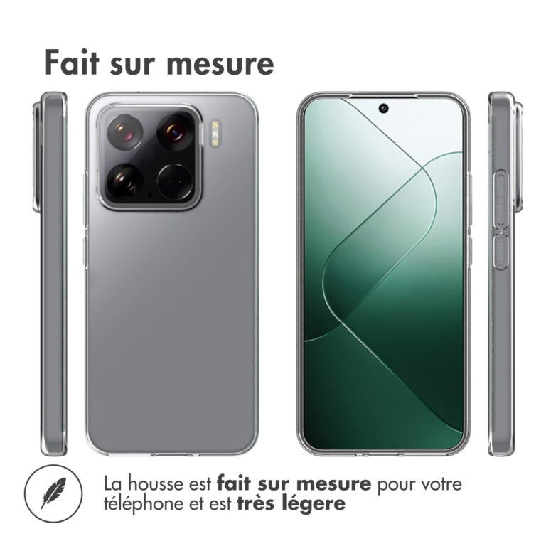 Accezz Clear Backcover Xiaomi 15 - Transparant - Afbeelding 7