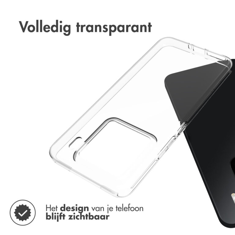 Accezz Clear Backcover Xiaomi 15 Pro - Transparant - Afbeelding 5
