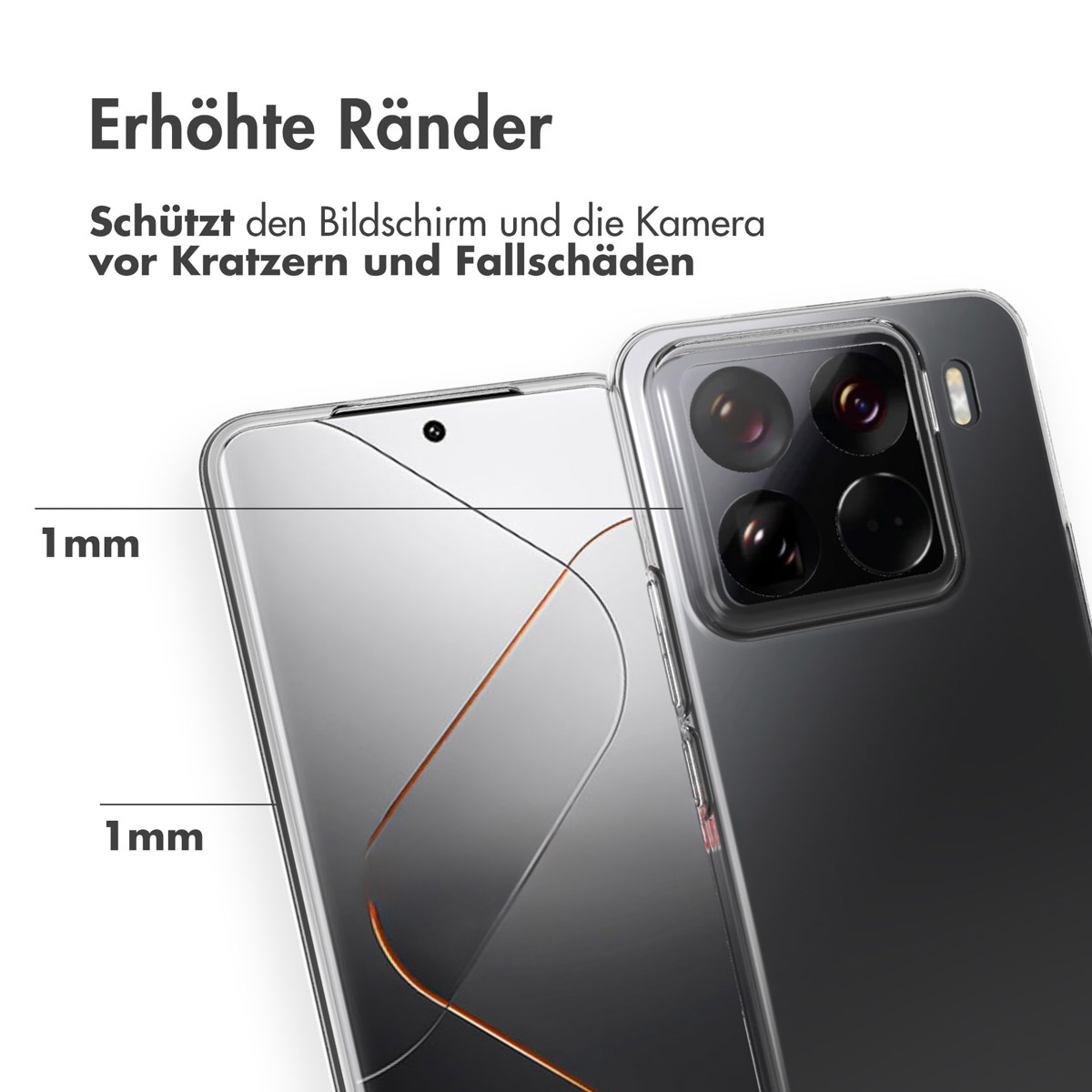 Accezz Clear Backcover Xiaomi 15 Pro - Transparant - Afbeelding 7