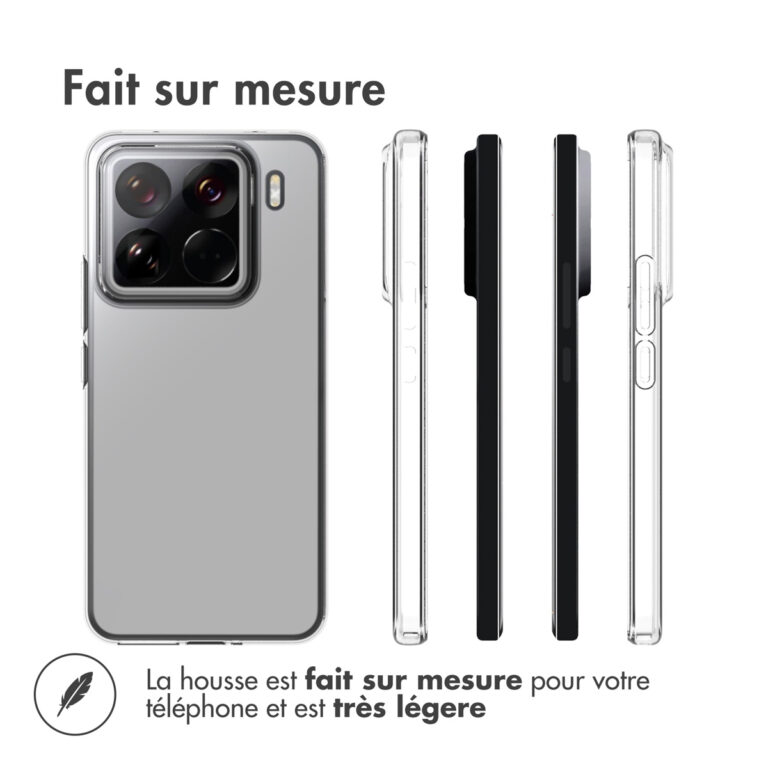Accezz Clear Backcover Xiaomi 15 Pro - Transparant - Afbeelding 7