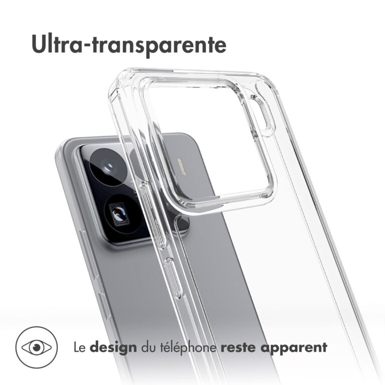 Accezz Xtreme Impact Backcover Xiaomi 15 Pro - Transparant - Afbeelding 9