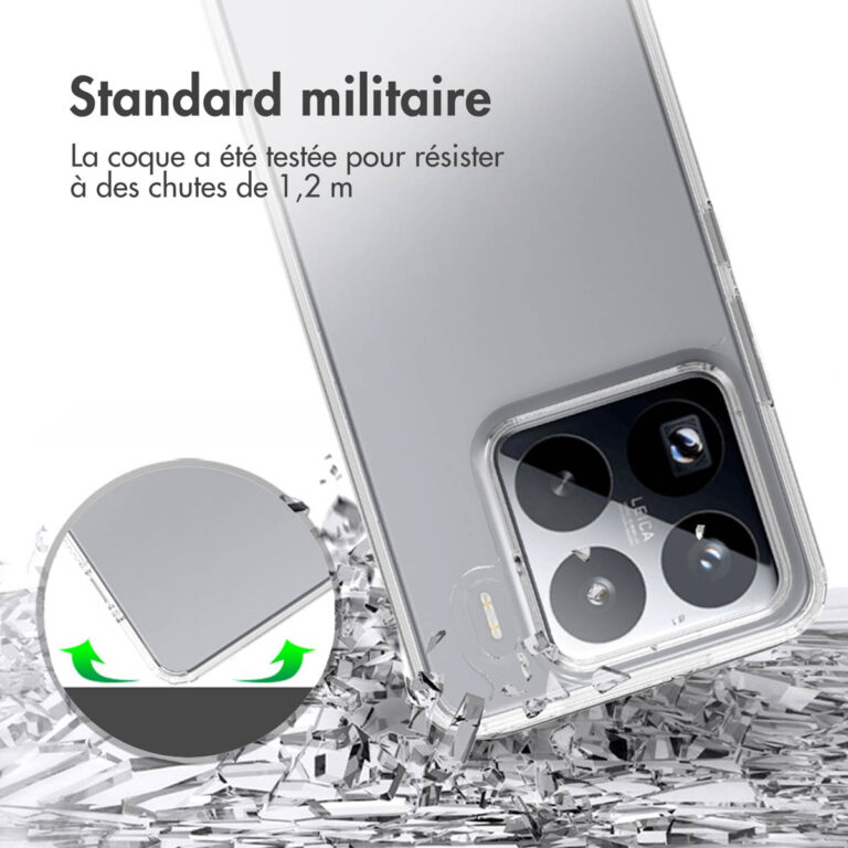 Accezz Xtreme Impact Backcover Xiaomi 15 Pro - Transparant - Afbeelding 7
