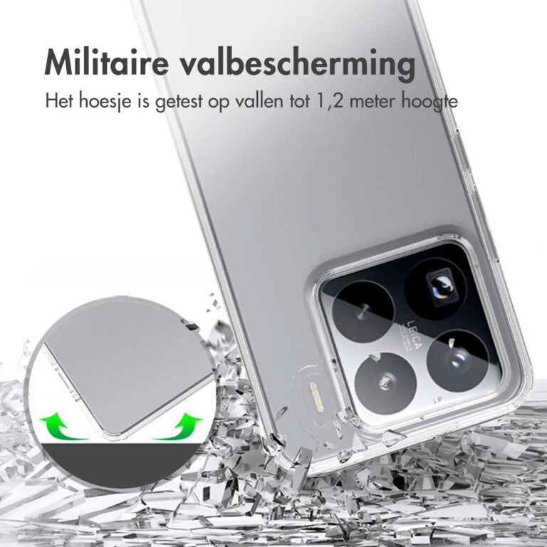 Accezz Xtreme Impact Backcover Xiaomi 15 Pro - Transparant - Afbeelding 2