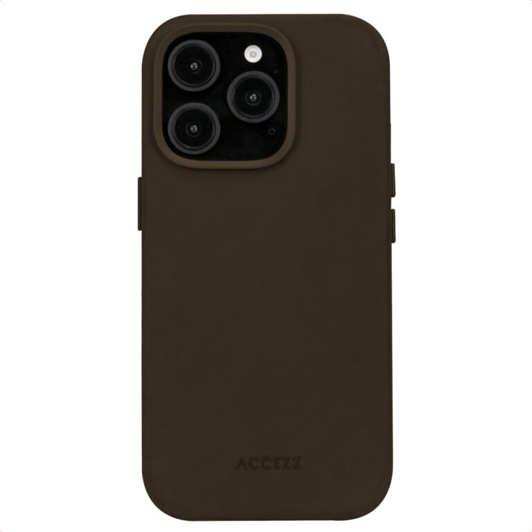 Accezz Vintage Leather MagSafe Backcover Apple iPhone 16 Pro - Rustic Brown - Afbeelding 4