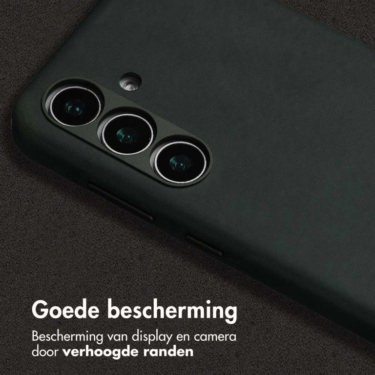 Accezz Vintage Leather Magsafe Backcover Samsung Galaxy S24 / S25 - Smokey Green - Afbeelding 10
