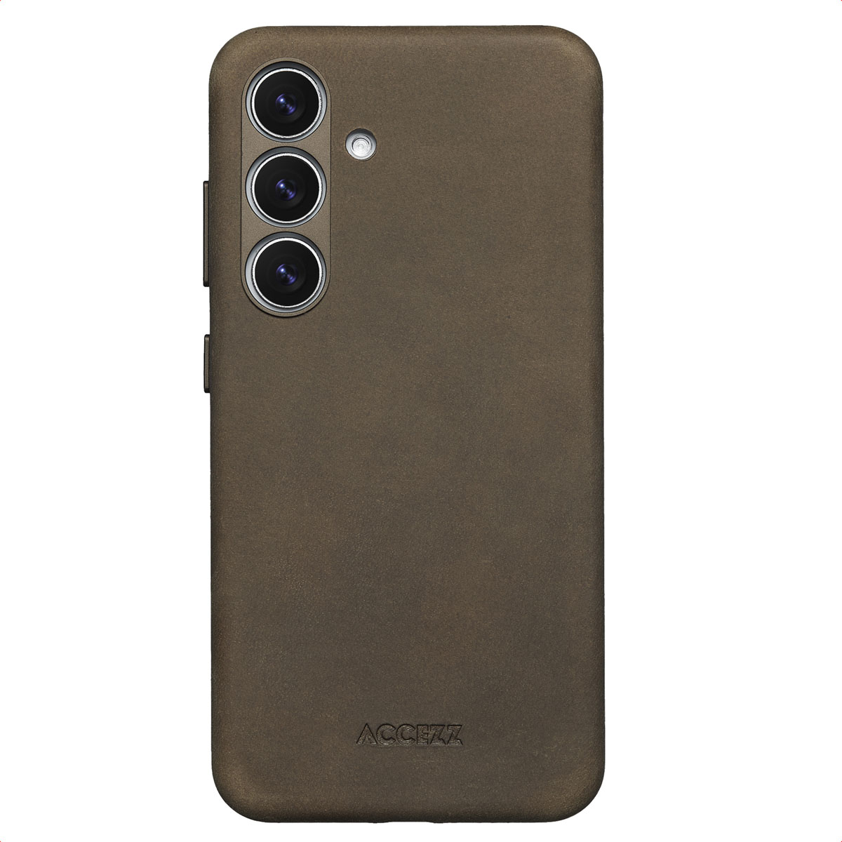 Accezz Vintage Leather Magsafe Backcover Samsung Galaxy S24 / S25 – Rustic Brown