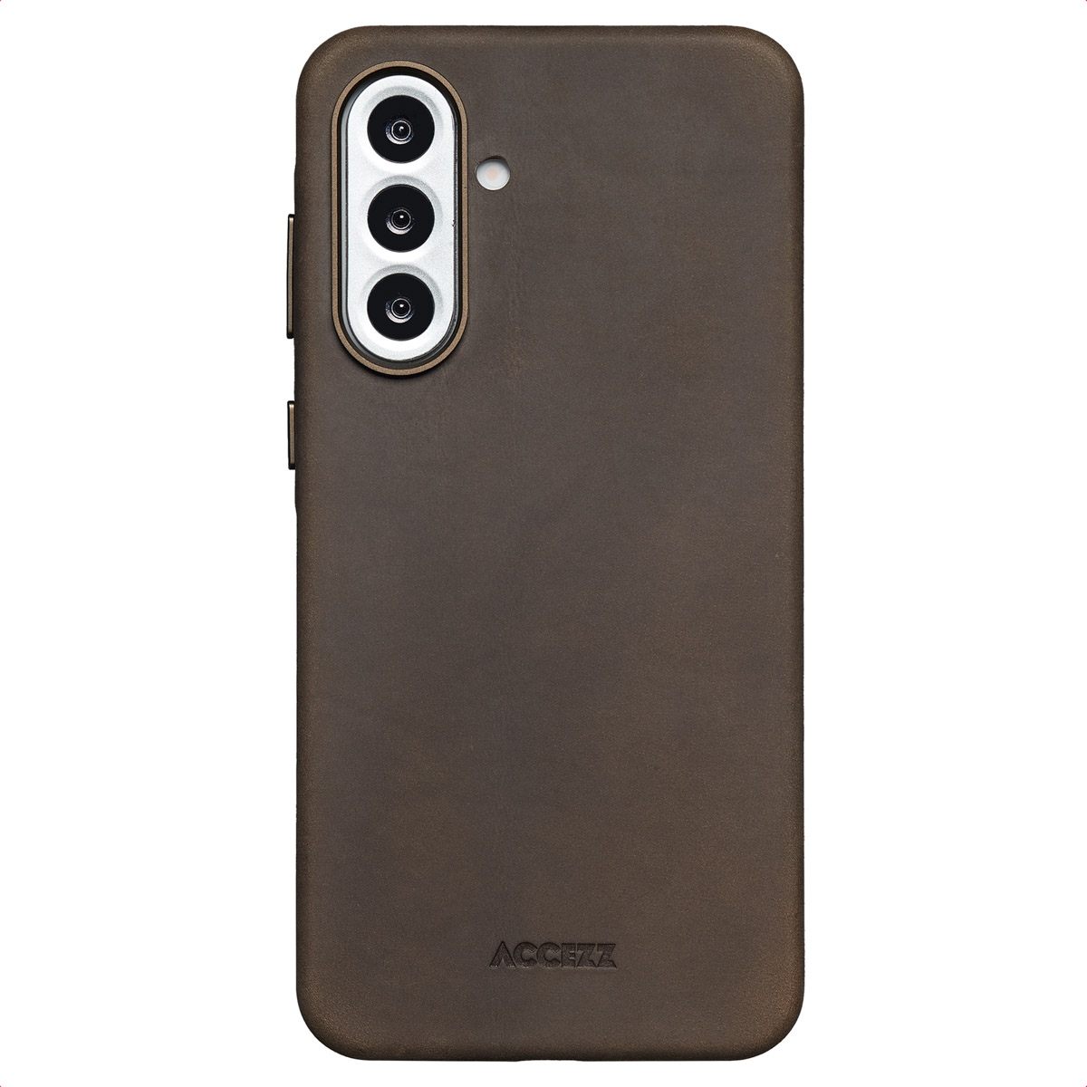 Accezz Vintage Leather Magsafe Backcover Samsung Galaxy A56 – Rustic Brown