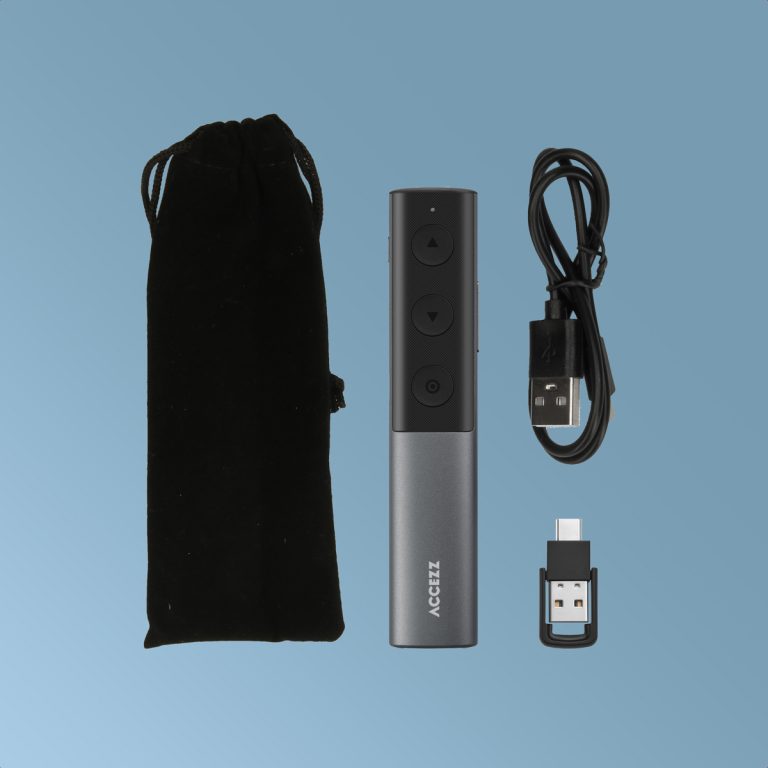 Accezz Presentatie Klikker - Presenter met Laserpointer - Zwart - Afbeelding 5
