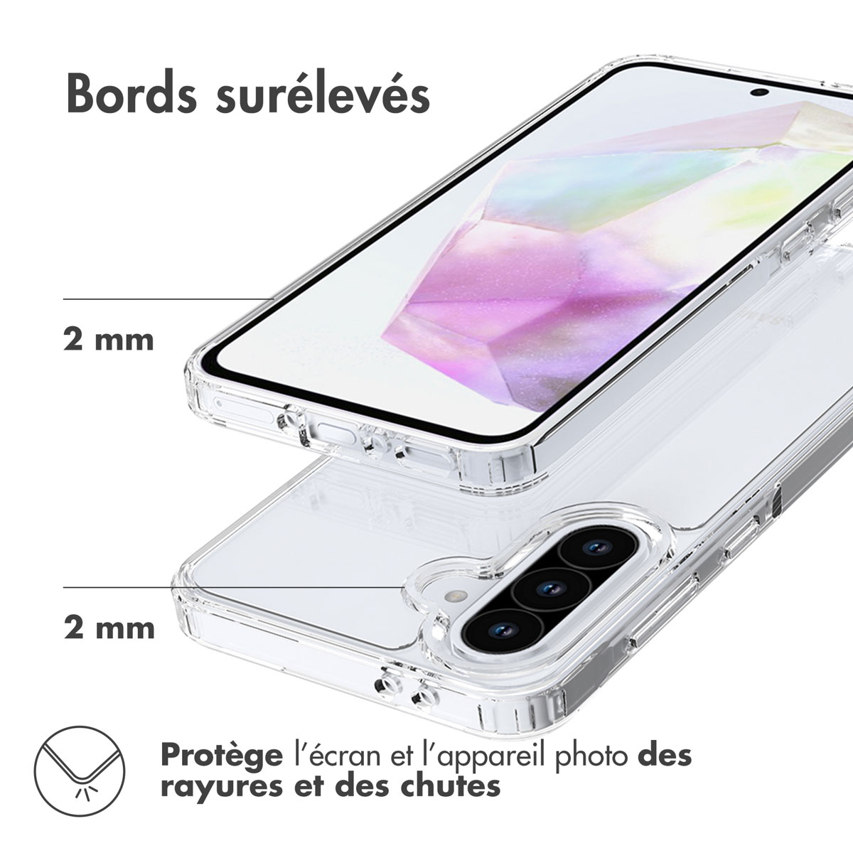 Accezz Xtreme Impact Backcover Samsung Galaxy A56 - Transparant - Afbeelding 9