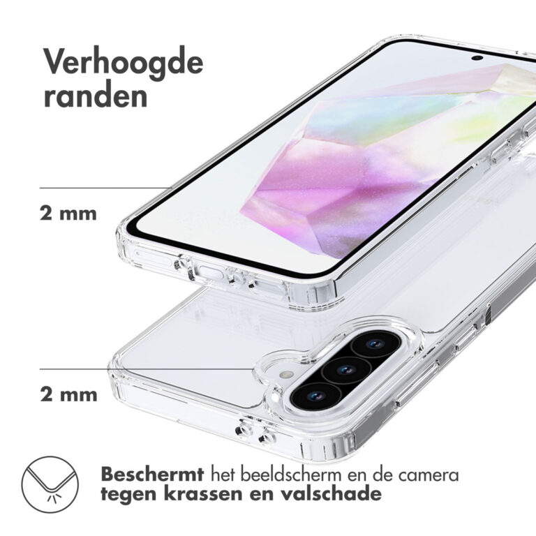 Accezz Xtreme Impact Backcover Samsung Galaxy A56 - Transparant - Afbeelding 8