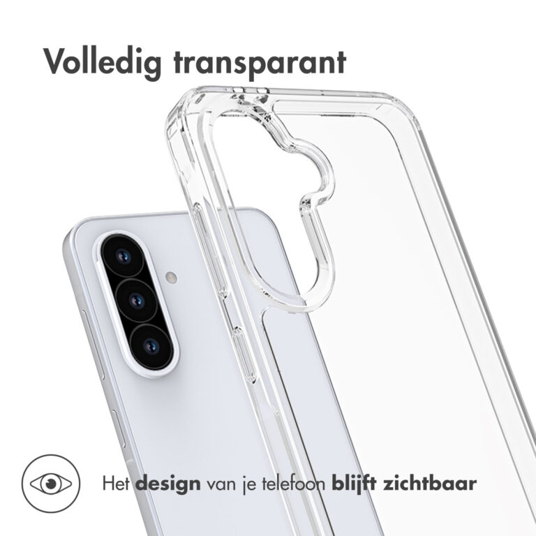 Accezz Xtreme Impact Backcover Samsung Galaxy A56 - Transparant - Afbeelding 7