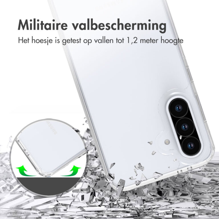 Accezz Xtreme Impact Backcover Samsung Galaxy A56 - Transparant - Afbeelding 5