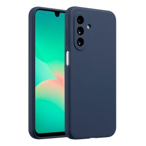 Accezz Liquid Silicone Backcover Samsung Galaxy A26 - Donkerblauw