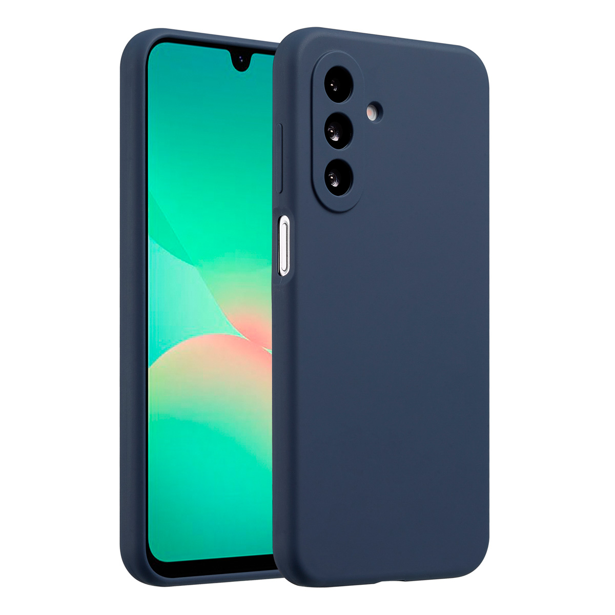 Accezz Liquid Silicone Backcover Samsung Galaxy A26 – Donkerblauw