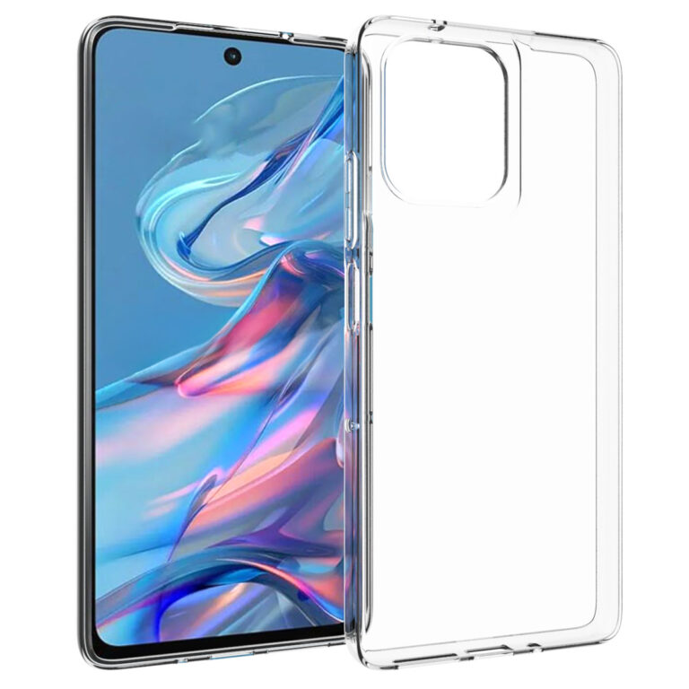 Accezz Clear Backcover Motorola Moto G75 5G - Transparant - Afbeelding 6
