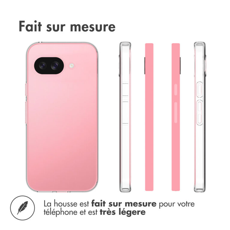 Accezz Clear Backcover Google Pixel 9a - Transparant - Afbeelding 8