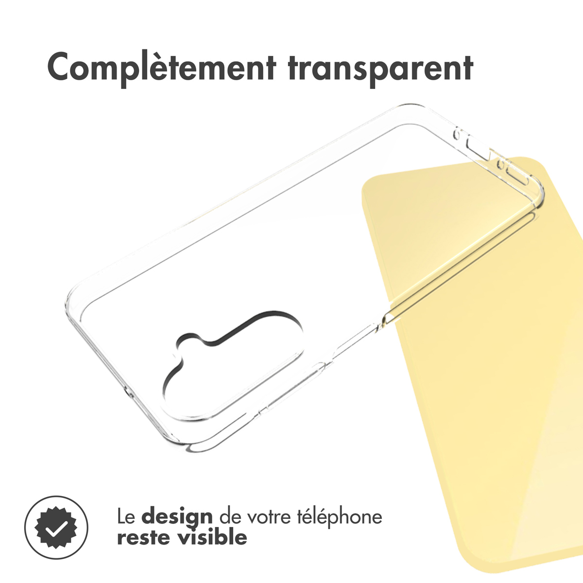 Accezz Clear Backcover Samsung Galaxy A26 - Transparant - Afbeelding 5