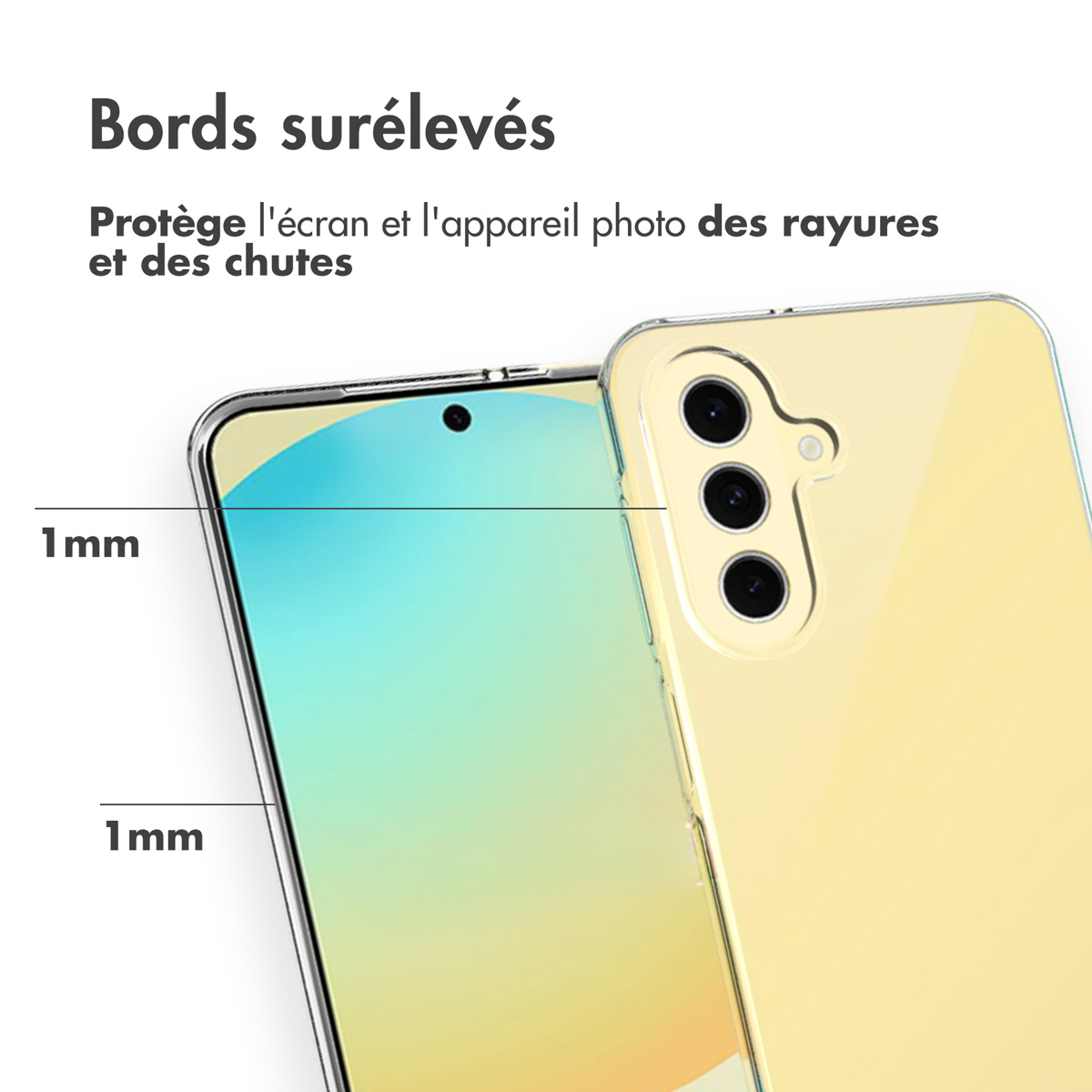 Accezz Clear Backcover Samsung Galaxy A26 - Transparant - Afbeelding 8