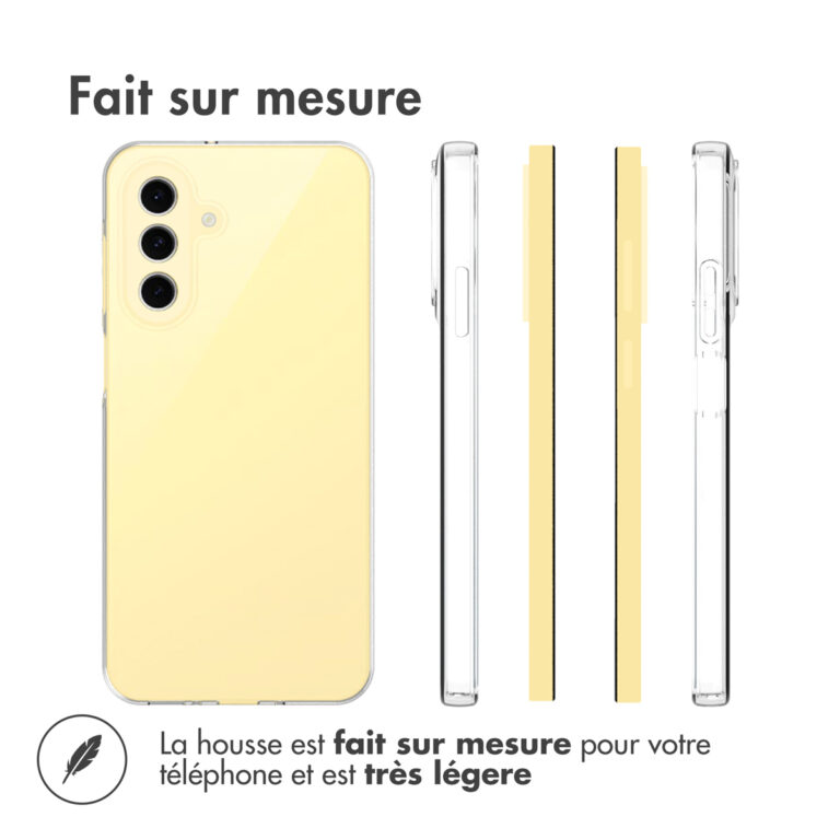 Accezz Clear Backcover Samsung Galaxy A26 - Transparant - Afbeelding 7