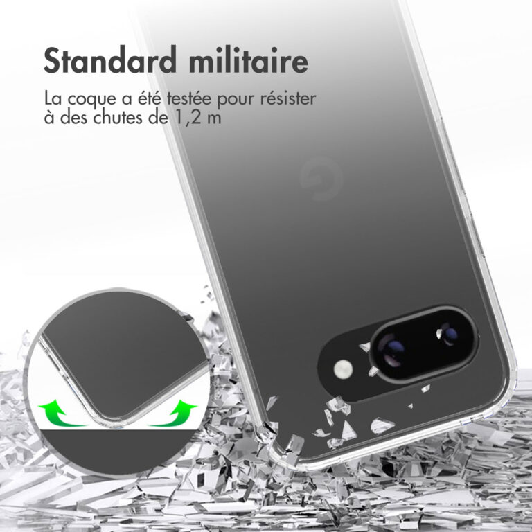 Accezz Xtreme Impact Backcover Google Pixel 9a - Transparant - Afbeelding 10