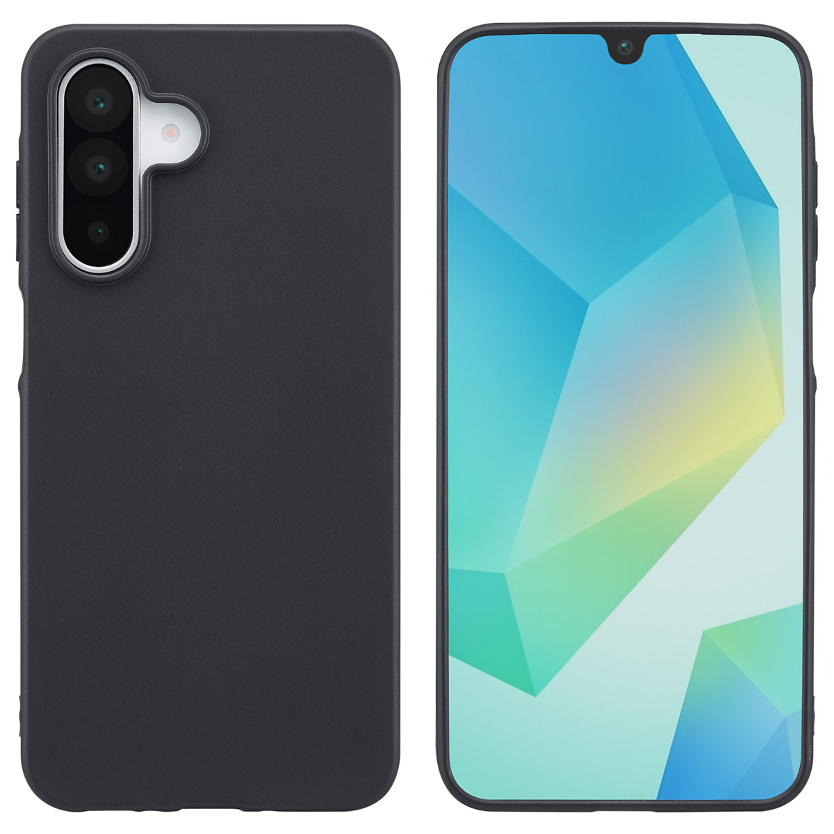 Accezz Color Backcover Samsung Galaxy A26 - Zwart - Afbeelding 3